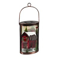 WINTER BARN SOLAR LANTERN