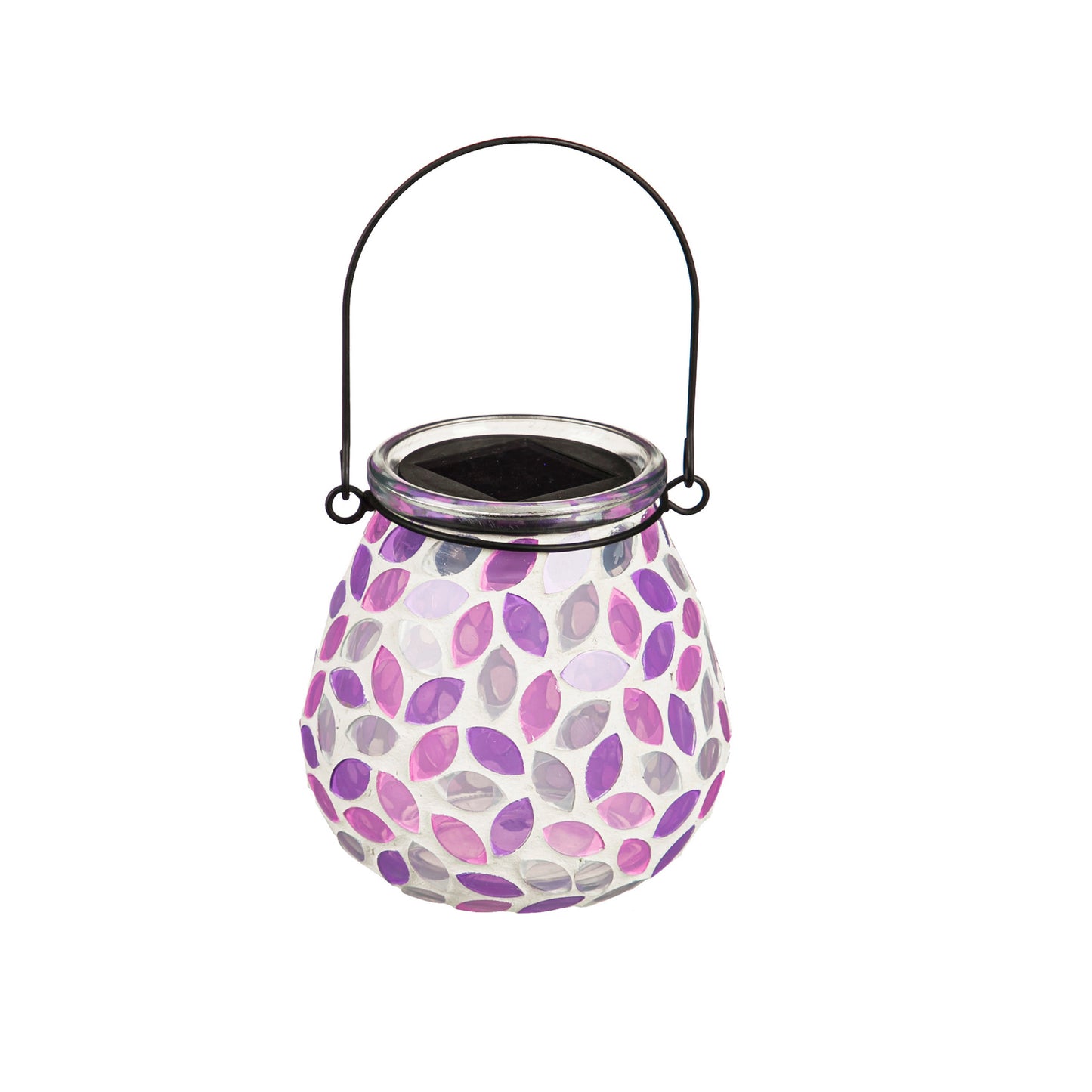 PURPLE MOSAIC LANTERN