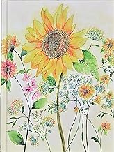 Watercolor Sunfllower Journal