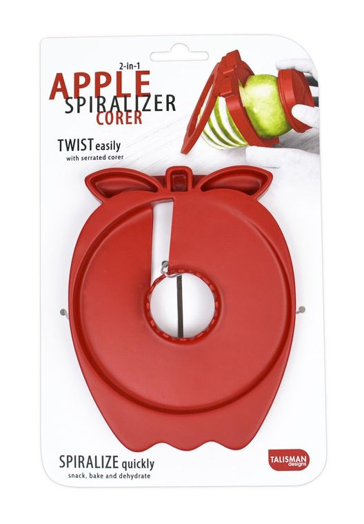 2 In 1 Apple Corer Spiralizer
