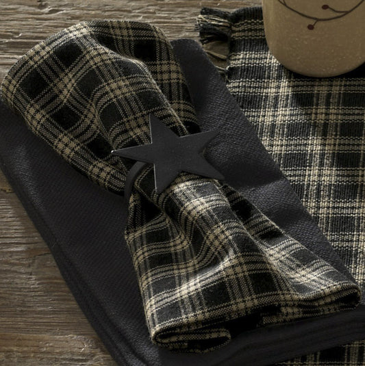 Sturbridge Napkin Black