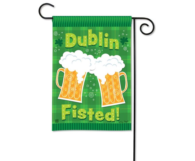 Dublin Fisted Garden Flag