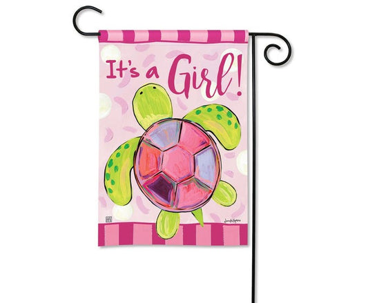 Its A Girl Garden Flag