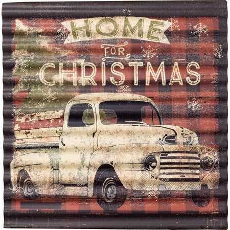 Home For Christmas Wall Decor
