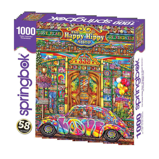 THE HAPPY HIPPIE SHOP 1000 PC Puzzle