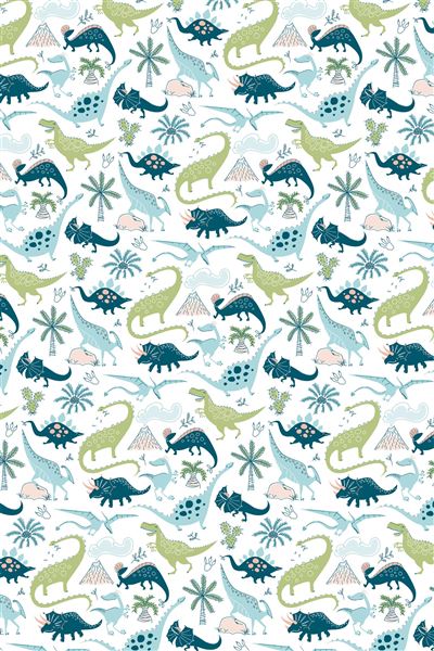 DINOSAURS WRAPPING PAPER