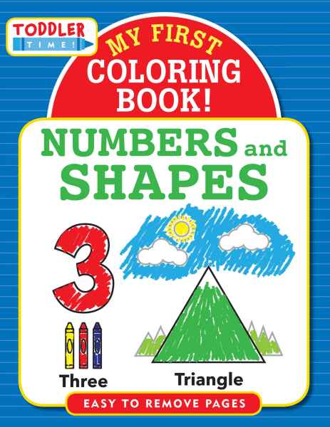 Number and Shapes My First Coloring Book