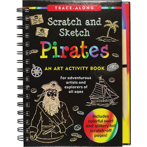 PIRATES Trace Scratch & Sketch
