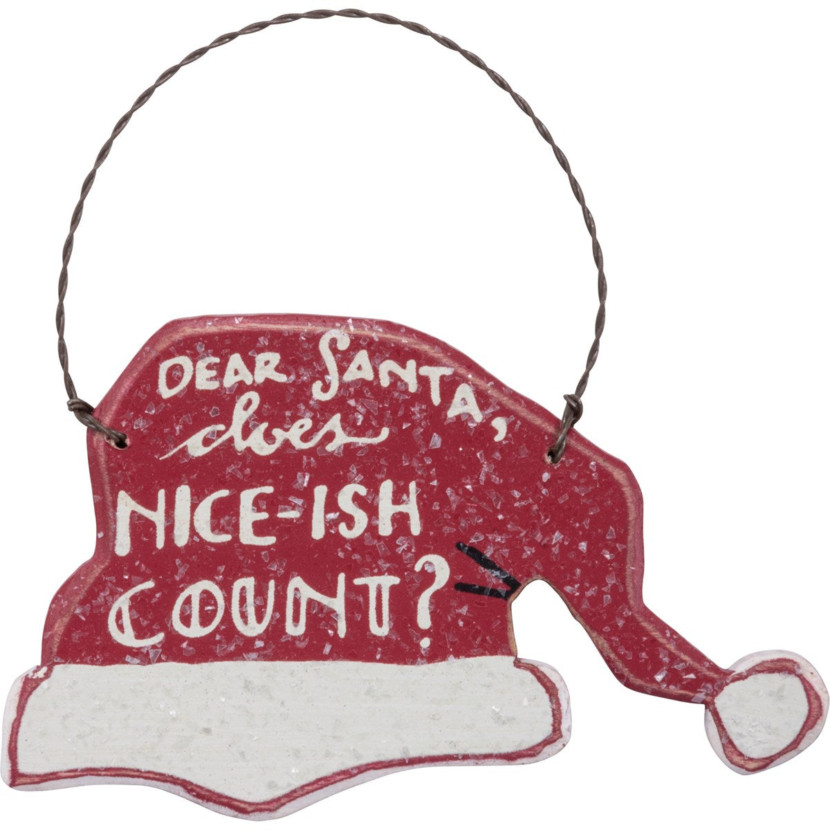 DEAR SANTA ORNAMENT