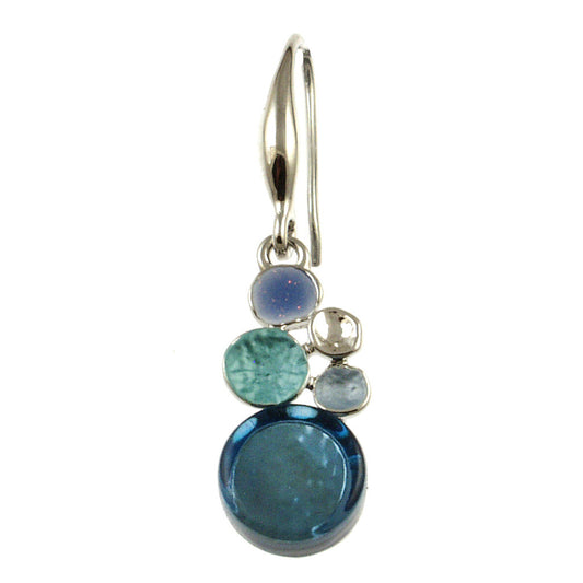 Multi-Dot Earring Blue