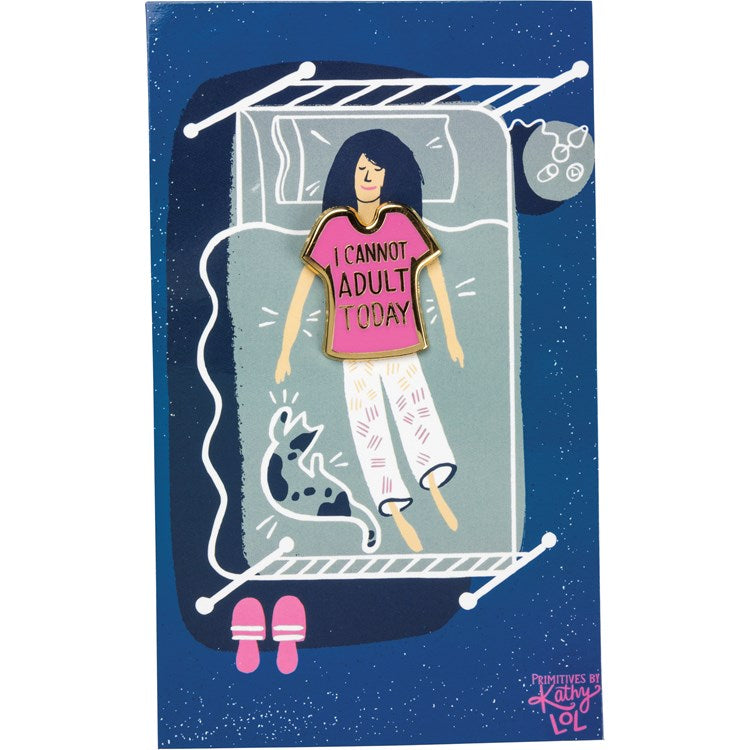 CANNOT ADULT ENAMEL PIN