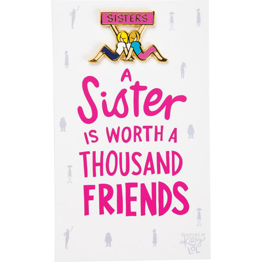 A Sister Enamel Pin