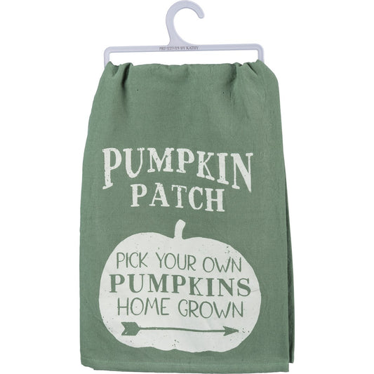 Pumpkin Patch Dish Towel
