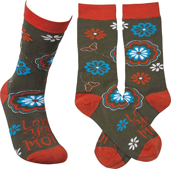 Love You Mom Socks