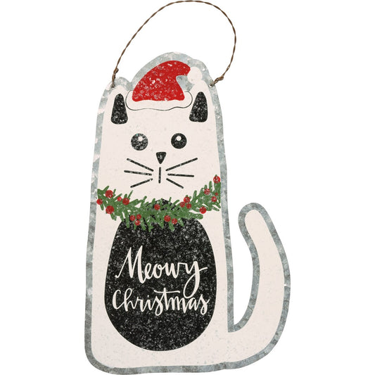 Meowy Christmas Ornament