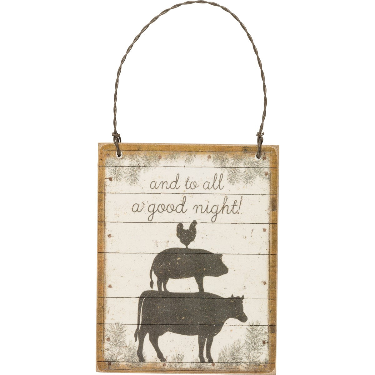 ON THE FARM ORNAMENT