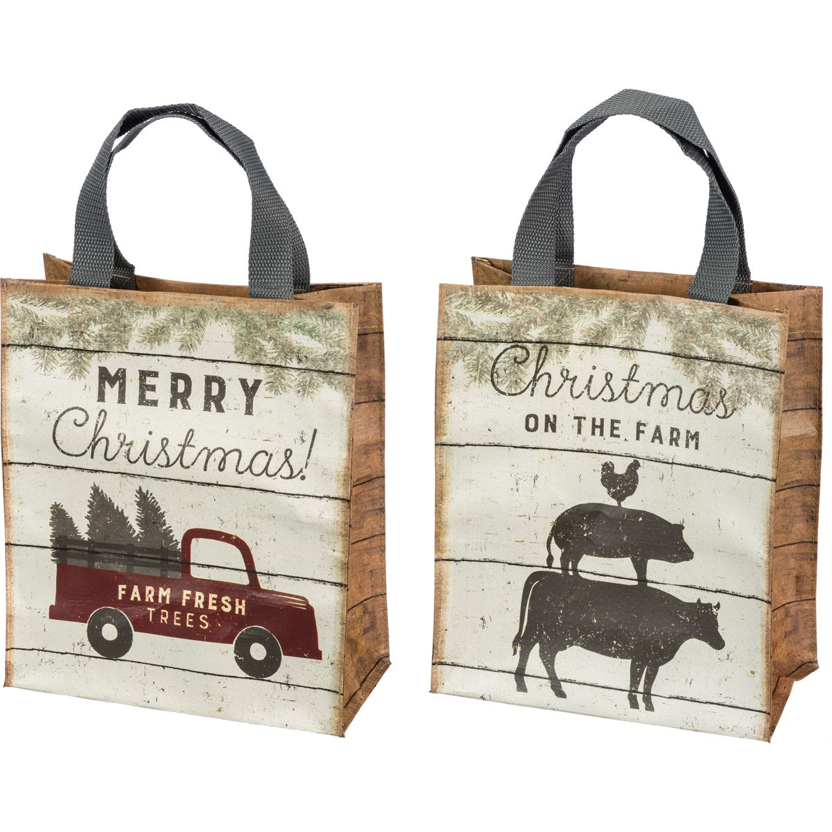 CHRISTMAS TRUCK DAILY TOTE