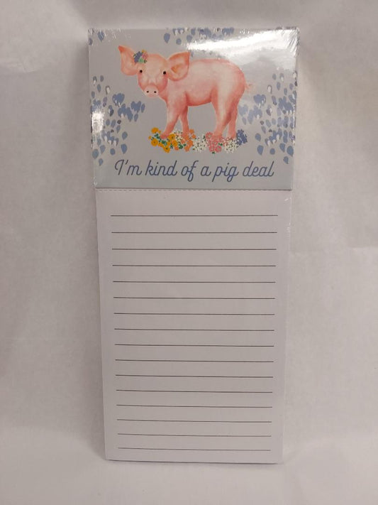 Pig Deal Magnetic List Pad