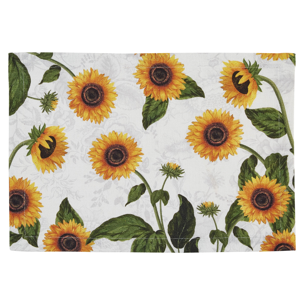 SUNFLOWER Toile Placemat 13X19
