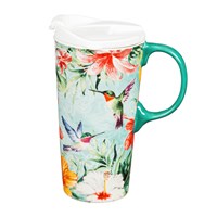 HUMMINGBIRD FRIENDS TRAVEL MUG
