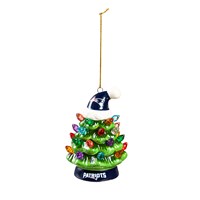PATRIOTS TREE WITH HAT ORNAMENT