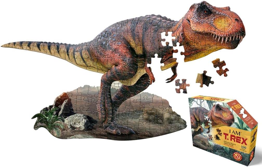 I Am T Rex 100PC Puzzle