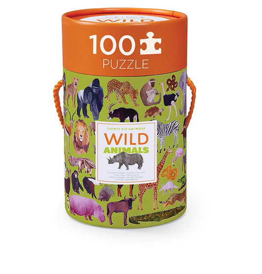 WILD ANIMALS 100PC PUZZLE