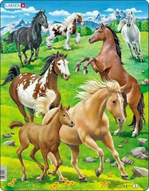 Horses 65 Piece Puzzle