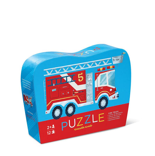 12PC MINI FIRETRUCK PUZZLE