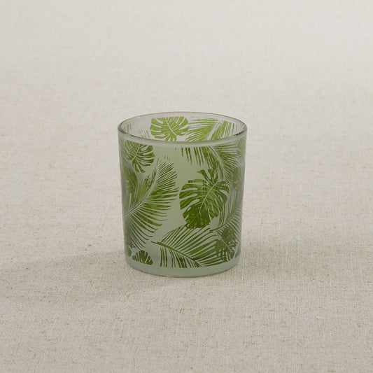 Tropical Leaf Votive