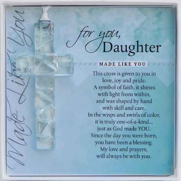 My Daughter Mosaic Cross