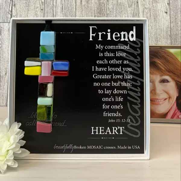 Friend Glass Cross