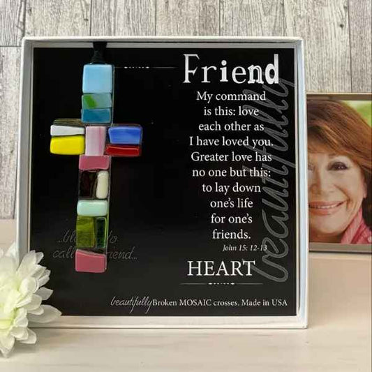 Friend Glass Cross