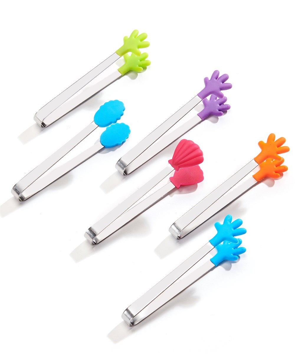Mini Silicone Tongs