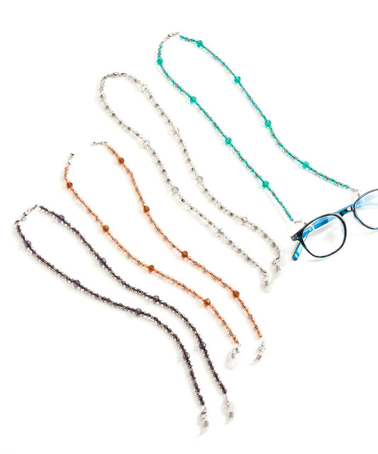 Crystal Eyeglass Chain With Breakaway