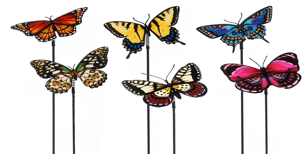 Butterfly Garden Stake
