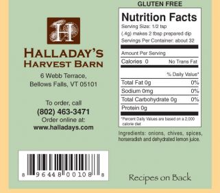 Horseradish Dip Mix