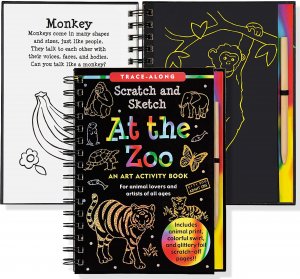 At The Zoo Scratch & Sketch