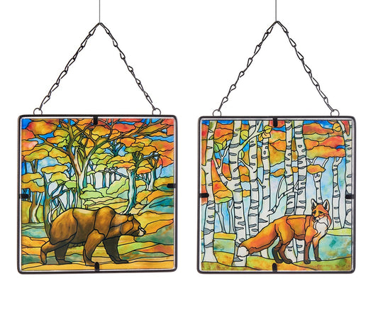 FOX GLASS SUNCATCHER