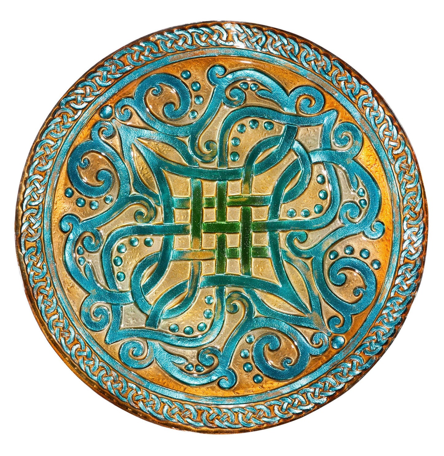 Multi Celtic Knots Birdbath