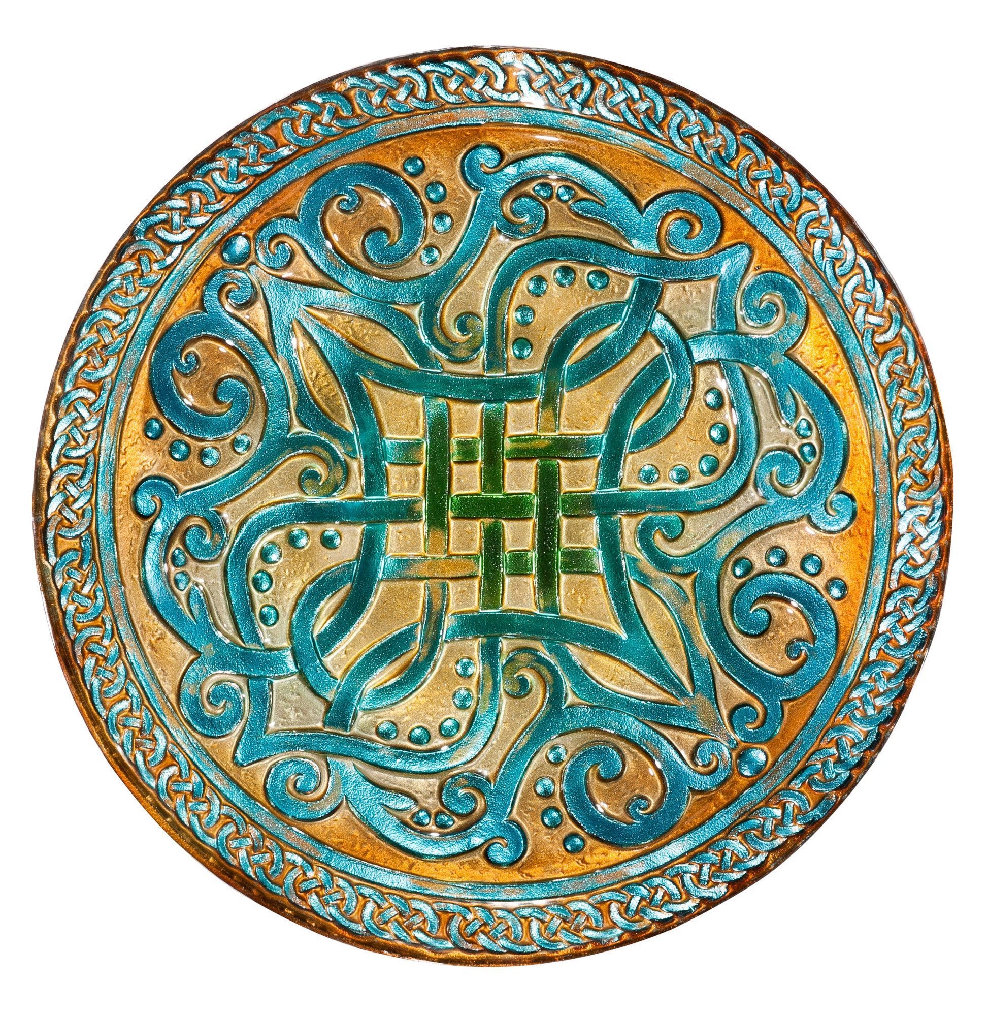 Multi Celtic Knots Birdbath