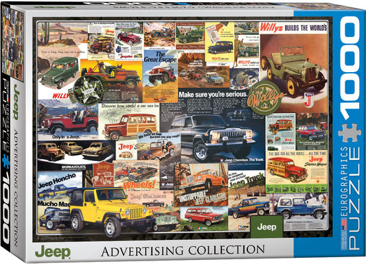 JEEP ADVERTISING 1000PC PUZZLE