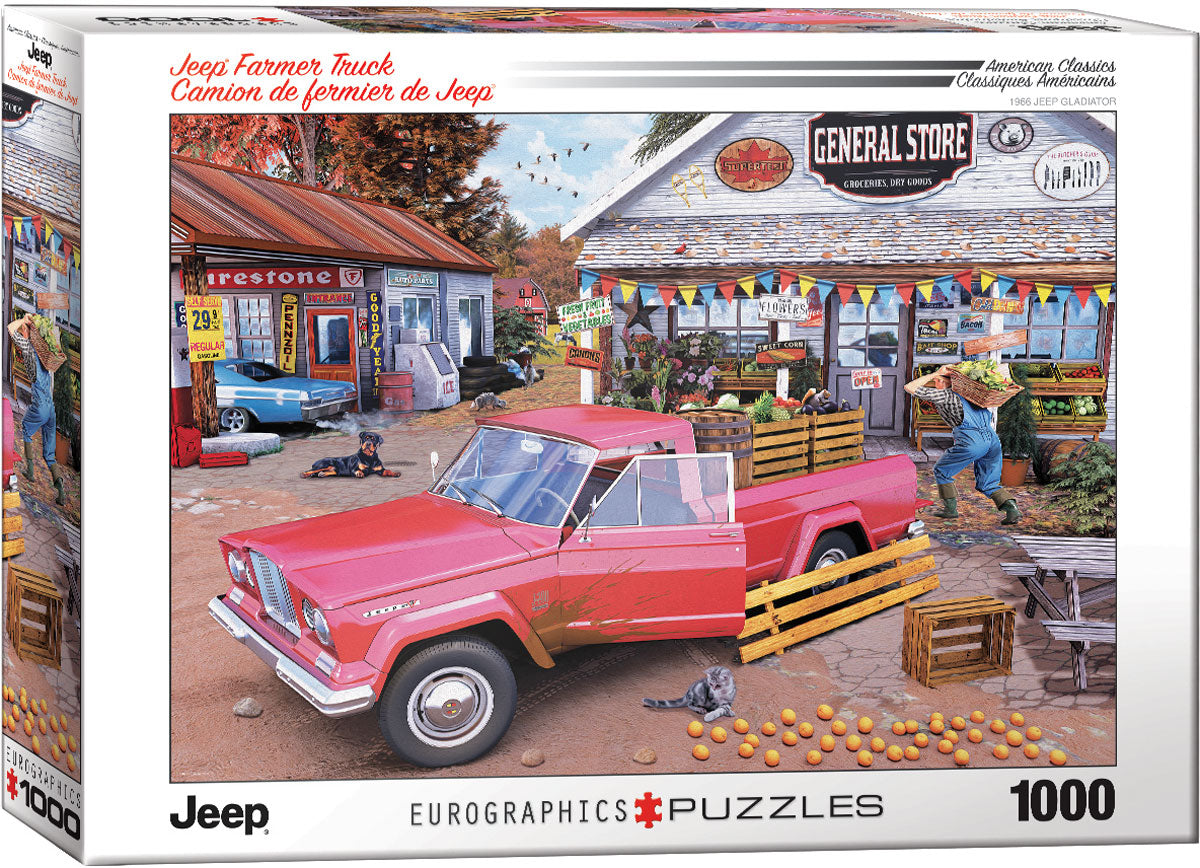 Jeep Farmer Truck 1000PC Puzzle