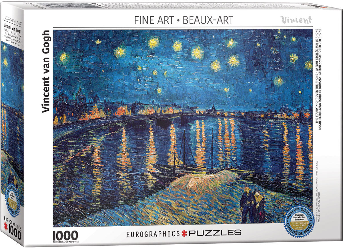 The Starry Night Rhone 1000PC Puzzle