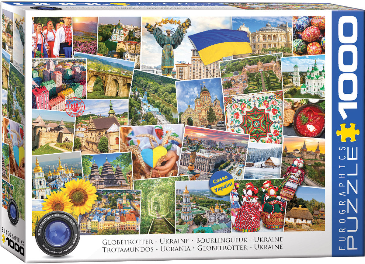 Ukraine Globetrotter 1000PC Puzzle