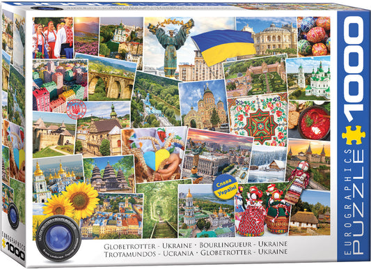 Ukraine Globetrotter 1000PC Puzzle