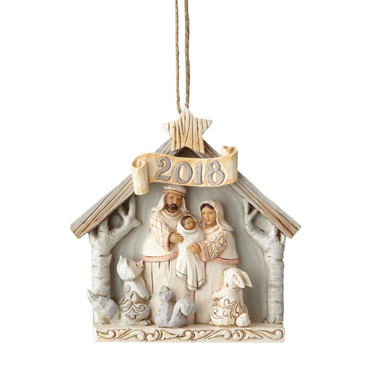 2018 Woodland Nativity Ornament