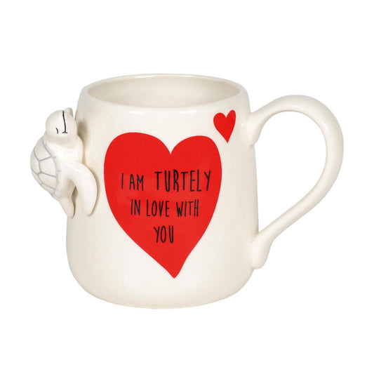 Sculpted Turtle Mug