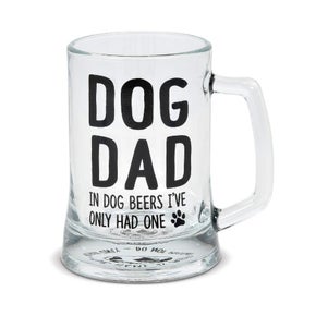 Dog Dad Stein w/Opener Set