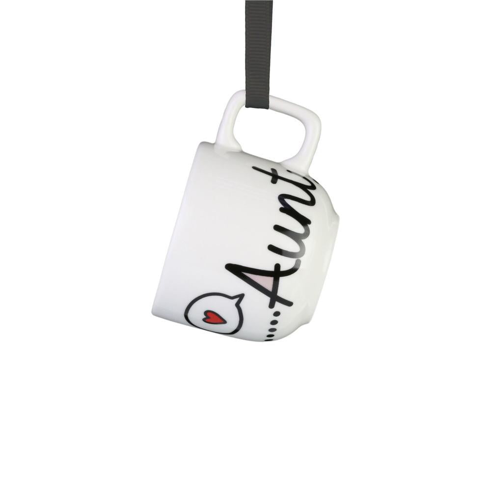 Aunt MINI MUG ORNAMENT